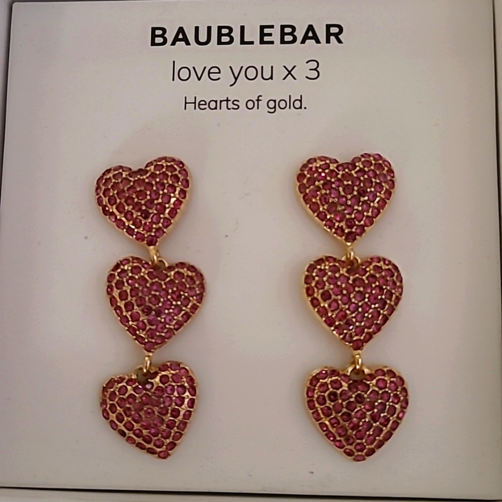 Baubebar NIB Hearts of Gold "love you X3"